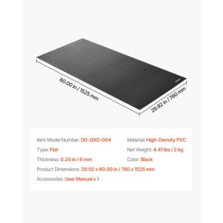 VEVOR Χαλάκι Διαδρόμου για Χαλί 6mm 760x1525mm Εξοπλισμός Γυμναστικ... VEVOR Χαλάκι Διαδρόμου για Χαλί 6mm 760x1525mm Εξοπλισμός Γυμναστικ...