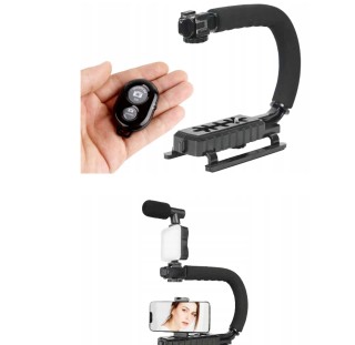 Vlogging Kit - Πλήρες Σετ Δημιουργίας Περιεχομένου Τρίποδο ,Λάμπα L...