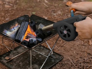 Verk Group Χειροκίνητος Φυσητήρας για Άναμμα Μπάρμπεκιου με Στιβαρή...