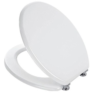 BAKAJI Καπάκι Τουαλέτας Οικουμενικό Καπάκι WC Ξύλινο MDF Λευκό Βαρύ... BAKAJI Καπάκι Τουαλέτας Οικουμενικό Καπάκι WC Ξύλινο MDF Λευκό Βαρύ...