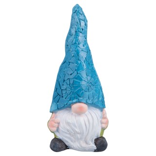 Galileo Γλάστρα κήπου Gnomo ύψους 46 cm από πολυρεσίνη με επεξεργασ...
