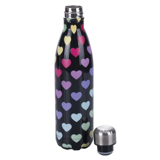 Galileo Bottiglia termica 24 ore in acciaio inox 500 ml Cuori στα ε...