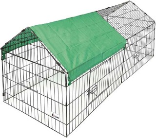 BAKAJI Κλουβί για Κουνέλια Περίφραξη για Ζώα Περίβλημα 180x75 εκ μ... BAKAJI Κλουβί για Κουνέλια Περίφραξη για Ζώα Περίβλημα 180x75 εκ μ...