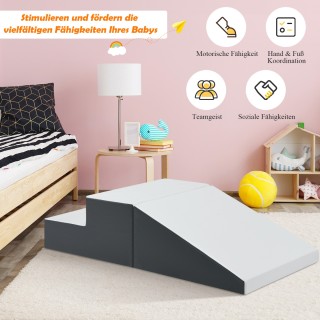 Costway Σετ Αναρρίχησης και Τσουλήθρας για Παιδιά SP37330WH Costway Σετ Αναρρίχησης και Τσουλήθρας για Παιδιά SP37330WH