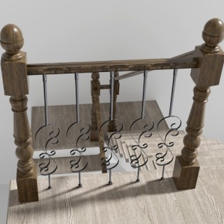 Σπιράλ Μεταλλικά Κάγκελα Σκάλας VEVOR, 5τμχ, 112x1.3εκ, Μαύρα ZXKL... Σπιράλ Μεταλλικά Κάγκελα Σκάλας VEVOR, 5τμχ, 112x1.3εκ, Μαύρα ZXKL...