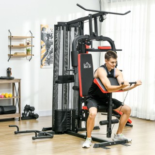 SPORTNOW Πολυλειτουργικό Fitness Station for Body Training, σε ατσά...