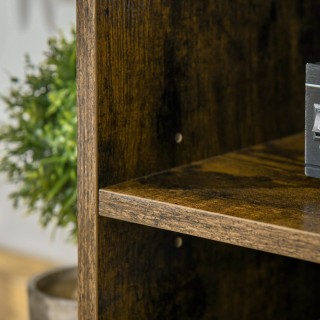 Έπιπλο τηλεόρασης HOMCOM έως 55 με ανοιχτά ράφια Χαμηλό ντουλάπι γι...