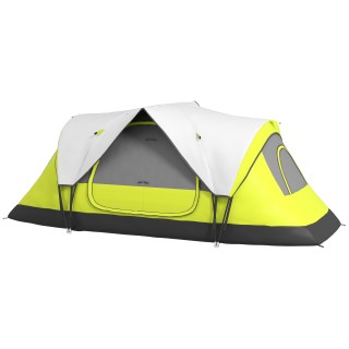 Σκηνή Camping Outsunny 4 ατόμων με 2 Χώρους Χώρους, από Πολυεστέρα ...