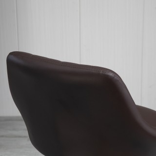 HOMCOM Σετ 2 Περιστρεφόμενο Σχέδιο Σκαμπό Μπαρ με Ρυθμιζόμενο Ύψος ...