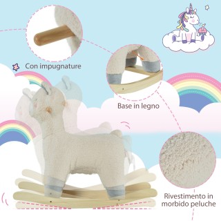 Κουνιστή πολυθρόνα HOMCOM σε σχήμα Alpaca για μωρά 36-72 μηνών - Κρ... Κουνιστή πολυθρόνα HOMCOM σε σχήμα Alpaca για μωρά 36-72 μηνών - Κρ...