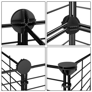 BAKAJI  Περίβλημα Μικρών Ζώων με Ανοιγόμενη Πόρτα για Χάμστερ Κουνέ...