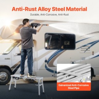 VEVOR  Ρυθμιζόμενη Φορητή Σκαλωσιά 400 lb  BXSZDJSJZJ458V32EV0