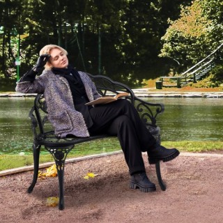 VEVOR Μεταλλικό Παγκάκι Κήπου 38.8 για Εξωτερικούς Χώρους GYZYJS40... VEVOR Μεταλλικό Παγκάκι Κήπου 38.8 για Εξωτερικούς Χώρους GYZYJS40...