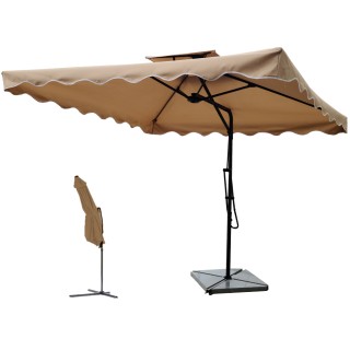 BAKAJI Ομπρέλα Κήπου Αποκεντρωμένη 2,5 μτ Τορτόρα με εκκρεμές Μετα... BAKAJI Ομπρέλα Κήπου Αποκεντρωμένη 2,5 μτ Τορτόρα με εκκρεμές Μετα...