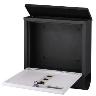 BAKAJI Ταχυδρομικό Κουτί Ατσάλι Γραμματοκιβώτιο Εξωτερικού Χώρου Λ... BAKAJI Ταχυδρομικό Κουτί Ατσάλι Γραμματοκιβώτιο Εξωτερικού Χώρου Λ...