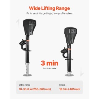 VEVOR Ηλεκτρικός Γρύλος Τρέιλερ 5000 lbs για Τροχόσπιτα & Καμπέρες ...