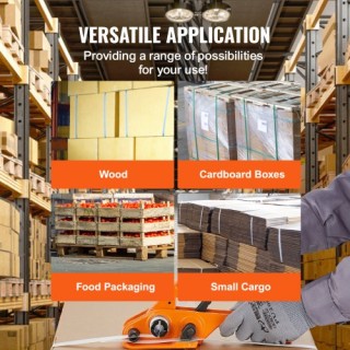 Σετ Δεσίματος VEVOR με Εργαλεία Τάνυσης & Σφράγισης, 100m Ταινία PP...