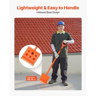 VEVOR Σετ 2 Αποξεστών Οροφής με Λαβή D, Από Ανθεκτικό Ατσάλι 45 Αφα...