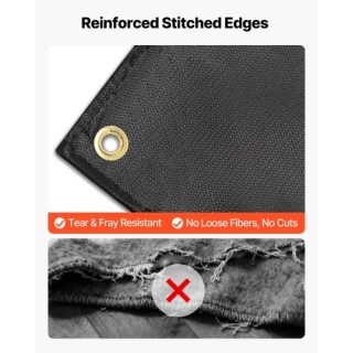 VEVOR Στρώμα Συγκόλλησης από Σιλικονούχο Fiberglass, Ανθεκτικό σε Θ...