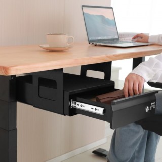 VEVOR Κλειδωμένο Συρτάρι Γραφείου 33 εκ. Οργανωτής Συρόμενο για το ...