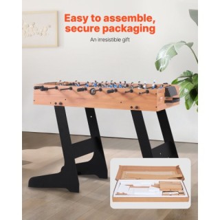 VEVOR Τραπέζι Επιτραπέζιας Ποδοσφαίρου 106 εκ. Αναδιπλούμενο για το...