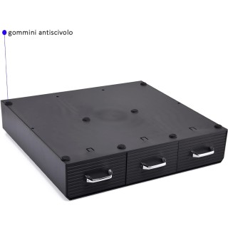 BAKAJI Επαγγελματική Θήκη Καψουλών Καφέ με 3 Συρτάρια Οργανωτής Στ... BAKAJI Επαγγελματική Θήκη Καψουλών Καφέ με 3 Συρτάρια Οργανωτής Στ...