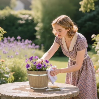 VEVOR Σετ 4 Μεγάλες Γλάστρες Οίνου 300mm με Τρύπες Αποστράγγισης γι... VEVOR Σετ 4 Μεγάλες Γλάστρες Οίνου 300mm με Τρύπες Αποστράγγισης γι...
