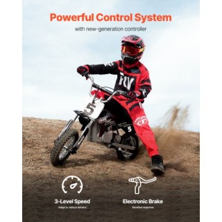 VEVOR Σετ Ηλεκτρικού Κινητήρα 500W Brushless DC 48V 2700rpm με Αναβ...