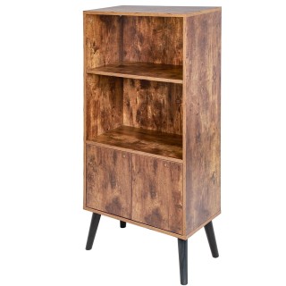 BAKAJI Κινητή Βιβλιοθήκη 2 Ράφια + Πόρτα Ντουλάπι Ξύλινο Μοντέρνος... BAKAJI Κινητή Βιβλιοθήκη 2 Ράφια + Πόρτα Ντουλάπι Ξύλινο Μοντέρνος...