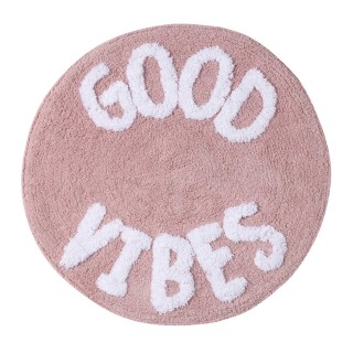 DAS HOME Ταπέτο Φ.60 0681 Λευκό, Ροζ 420760900681 DAS HOME Ταπέτο Φ.60 0681 Λευκό, Ροζ 420760900681