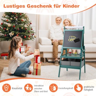 Costway Πολυλειτουργικός Παιδικός Καβαλέτος 3-σε-1 με Μαγνητικό Πίν... Costway Πολυλειτουργικός Παιδικός Καβαλέτος 3-σε-1 με Μαγνητικό Πίν...