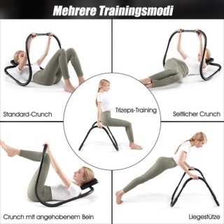 Όργανο Εκγύμνασης για Κοιλιακούς με Προσκέφαλο Χρώματος Μαύρο COS... Όργανο Εκγύμνασης για Κοιλιακούς με Προσκέφαλο Χρώματος Μαύρο COS...