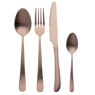 Villa DEste Σετ 24 μαχαιροπίρουνα από ανοξείδωτο ατσάλι σε ματ χάλ... Villa DEste Σετ 24 μαχαιροπίρουνα από ανοξείδωτο ατσάλι σε ματ χάλ...