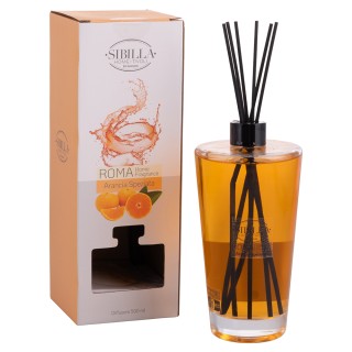 Galileo Διαχύτης χώρου 500 ml σε γυαλί με 6 ραβδιά από πολυεστέρα R...