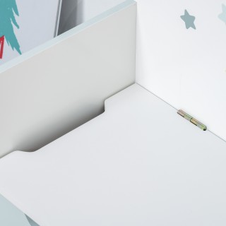 HOMCOM Πάγκος Αποθήκευσης με Ξύλινη Πλάτη για Παιδιά 3-6 Ετών, 60x... HOMCOM Πάγκος Αποθήκευσης με Ξύλινη Πλάτη για Παιδιά 3-6 Ετών, 60x...