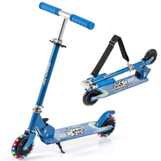 Costway  Πτυσσόμενο Παιδικό Πατίνι με LED Ρόδες και Ρυθμιζόμενο Τιμ...