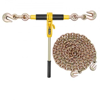 VEVOR Δεσμευτήρας Αλυσίδας με Καστάνια 5/16 ίντσες x 10 πόδια G80 γ... VEVOR Δεσμευτήρας Αλυσίδας με Καστάνια 5/16 ίντσες x 10 πόδια G80 γ...