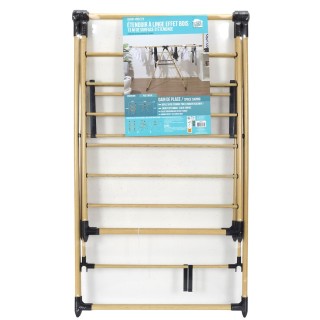 Πτυσσόμενη Απλώστρα Ρούχων 13m με Εφέ Ξύλου 155 x 99 x 61 cm - Ξύλο... Πτυσσόμενη Απλώστρα Ρούχων 13m με Εφέ Ξύλου 155 x 99 x 61 cm - Ξύλο...