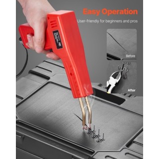 VEVOR Σετ Πλαστικής Συγκόλλησης 100W με Πιστόλι & Σίδερο, 1000 Συνδ...