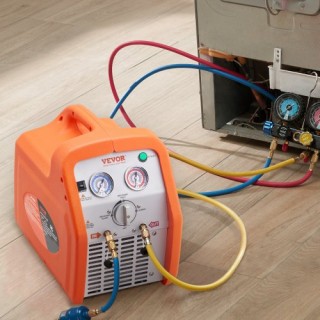 VEVOR Φορητό Μηχάνημα Ανάκτησης Διπλού Κυλίνδρου για Κλιματιστικά μ... VEVOR Φορητό Μηχάνημα Ανάκτησης Διπλού Κυλίνδρου για Κλιματιστικά μ...