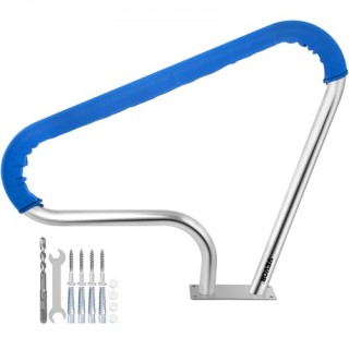 VEVOR Σιδηρόδρομος Πισίνας 39x32 Ανοξείδωτος Χάλυβας 250LBS Ασημί Α... VEVOR Σιδηρόδρομος Πισίνας 39x32 Ανοξείδωτος Χάλυβας 250LBS Ασημί Α...