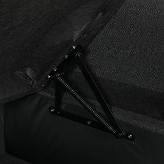 HOMCOM Γωνιακό Καναπές-Κρεβάτι με Εφέ Λινού και Κρυφό Αποθηκευτικό ... HOMCOM Γωνιακό Καναπές-Κρεβάτι με Εφέ Λινού και Κρυφό Αποθηκευτικό ...