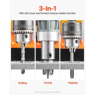 VEVOR Μαγνητικό Δράπανο 1450W Φορητό ZT-45H με Διάμετρο Διάτρησης 1... VEVOR Μαγνητικό Δράπανο 1450W Φορητό ZT-45H με Διάμετρο Διάτρησης 1...