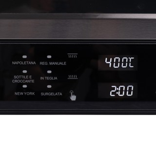 Kooper Φούρνος πιτσαρίας 43x48x27 εκ., ανοξείδωτος χάλυβας, 6 ρυθμί...