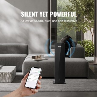 VEVOR Μηχανή Αρωμάτων 950ml Bluetooth Ψυχρού Αέρα 3000τ.φ. Χωρίς Νε...