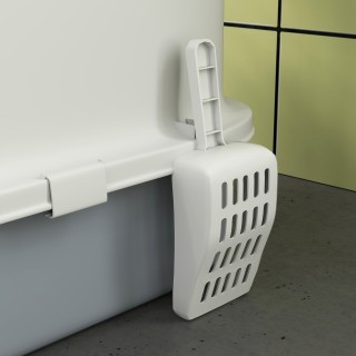 PawHut Κλειστή Λεκάνη Απορριμμάτων για Γάτες με 2 Πόρτες, Αποσπώμε... PawHut Κλειστή Λεκάνη Απορριμμάτων για Γάτες με 2 Πόρτες, Αποσπώμε...