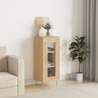 vidaXL Κλασικό Μπουφές Sonoma Oak από Συνθετικό Ξύλο 34,5x34x90 εκ....