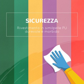 HOMCOM Σετ Μαλακών Κατασκευών για Παιδιά 1-3 Ετών από 6 Τεμάχια σε ...