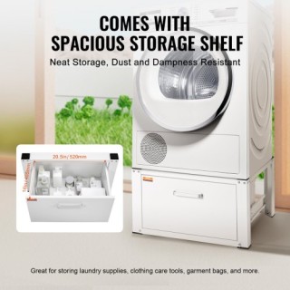 Βάση Πλυντηρίου VEVOR με Συρτάρι 299kg XYJDZDCT2729XCSU3V0 Βάση Πλυντηρίου VEVOR με Συρτάρι 299kg XYJDZDCT2729XCSU3V0