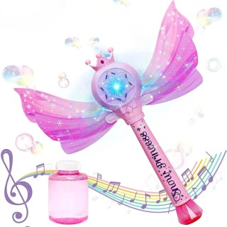 BAKAJI Ηλεκτρικό Σκήπτρο Παιχνίδι για Σαπουνόφουσκες με Φώτα και Ήχ... BAKAJI Ηλεκτρικό Σκήπτρο Παιχνίδι για Σαπουνόφουσκες με Φώτα και Ήχ...